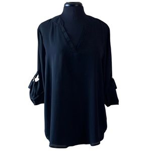 Elegant Black Women's Blouse